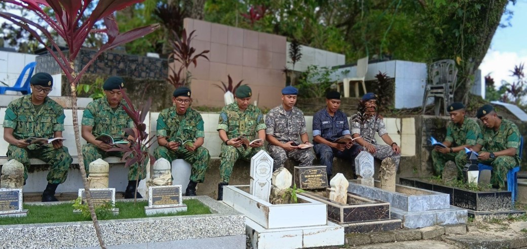 OCS DA RBAF CONDUCTS CEMETRY CLEANING CAMPAIGN IN CONJUNCTION OF RAMADHAN 1447H