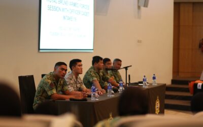 INTAKE 19 SESSION WITH COMMANDANT OF DEFENCE ACADEMY