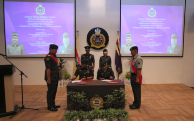 HANDOVER CEREMONY FOR COMMANDING OFFICER OF OFFICER CADET SCHOOL