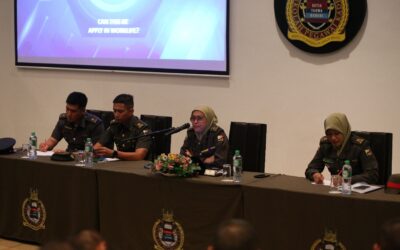 Acting Commandant Session with Intake 19 Officer Cadet
