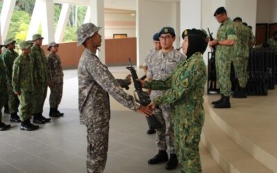 HANDOVER POCDT INTAKE 20 PERSONAL WEAPON CEREMONY