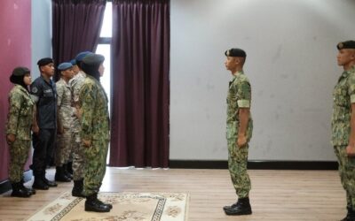 INTAKE 20 OFFICER CADET’S RANK APPOINTMENT CEREMONY