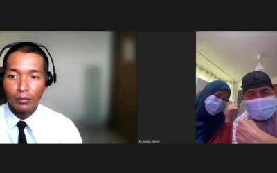 ZOOM VIDEO CALL WITH FAMILY
