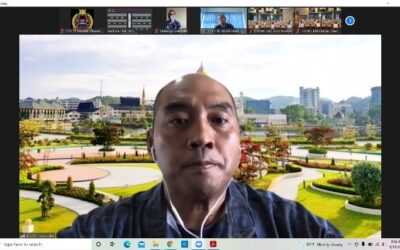 DEPUTY COMMANDER ROYAL BRUNEI NAVY HELD VIRTUAL SESSION WITH MIDSHIPMEN OF OFFICER CADET SCHOOL INTAKE 20