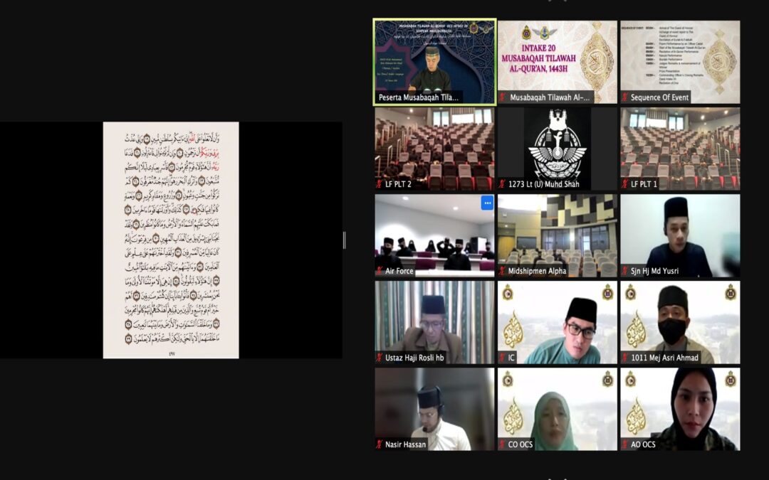 MUSABAQAH TILAWAH AL-QUR’AN OCS INTAKE 20