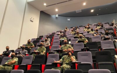 OFFICER CADETS OF INTAKE 20 PSYCHOLOGY OF LEADERSHIP (POL) SESSION