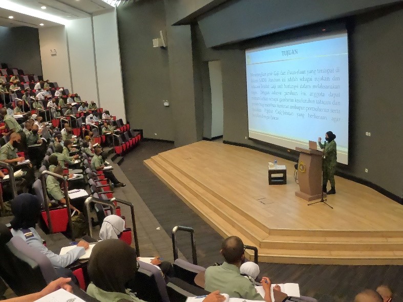 FINANCIAL BRIEFING FOR OFFICER CADET OF INTAKE 20
