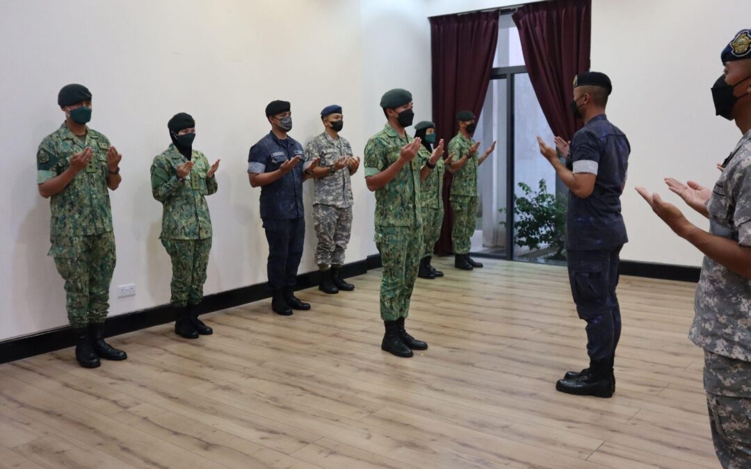 INTAKE 21 4TH RANK APPOINTMENT CEREMONY (AUGUST TO SEPTEMBER)