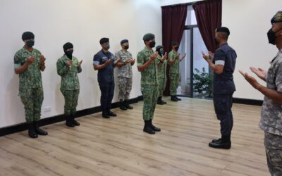 INTAKE 21 4TH RANK APPOINTMENT CEREMONY (AUGUST TO SEPTEMBER)