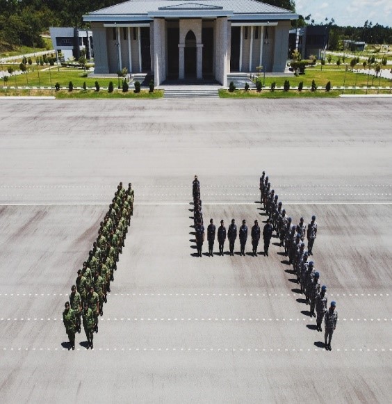 CIRCUIT TRAINING IN CONJUNCTION OF 14TH OFFICER CADET SCHOOL ROYAL BRUNEI ARMED FORCES ANNIVERSARY