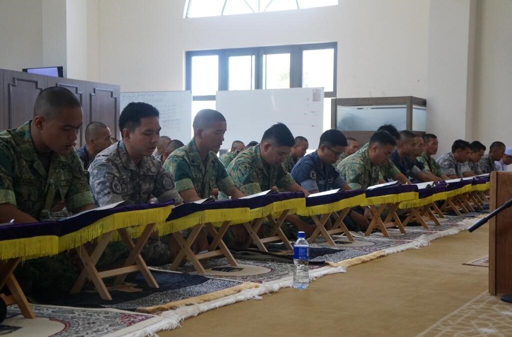 SOLAT SUNAT HAJAT OCS INTAKE 21 FOR URBAN OPERATION TRAINING PACKAGE DEPLOYMENT