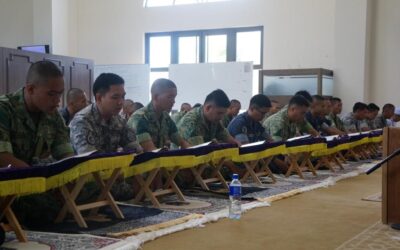 SOLAT SUNAT HAJAT OCS INTAKE 21 FOR URBAN OPERATION TRAINING PACKAGE DEPLOYMENT