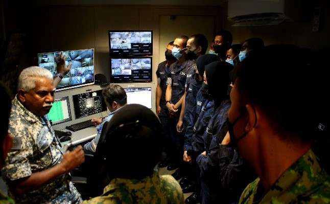 OCS INTAKE 21 MIDSHIPMEN VISIT TO CHANGI NAVAL BASE (CNB)