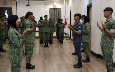 INTAKE 22 RANK APPOINTMENT CEREMONY