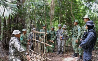 OFFICER CADET SCHOOL (OCS) HOSTS SURVIVAL LESSON FOR OFFICER CADETS INTAKE 22