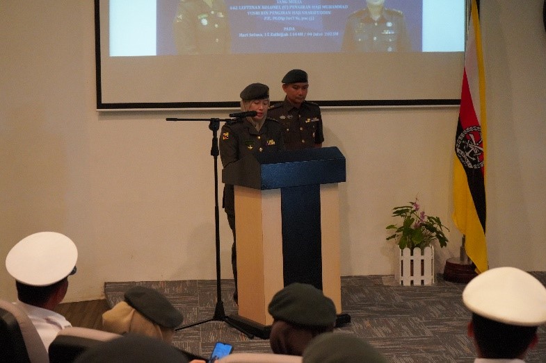 HANDOVER CEREMONY FOR COMMANDING OFFICER OF OFFICER CADET SCHOOL