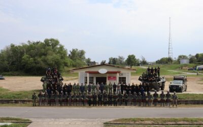 THE OFFICER CADETS OF INTAKE 22 INTRODUCTION TO EXERCISE GROUND CONTROL