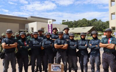 OFFICER CADETS INTAKE 22 ORIENTEERING COMPETITION