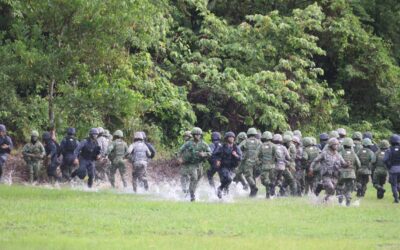 BAYONET FIGHTING TRAINING FOR INTAKE 23 OFFICER CADETS