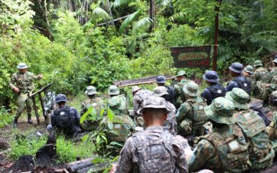 JUNGLE SURVIVAL LESSON FOR OFFICER CADETS OF INTAKE 23