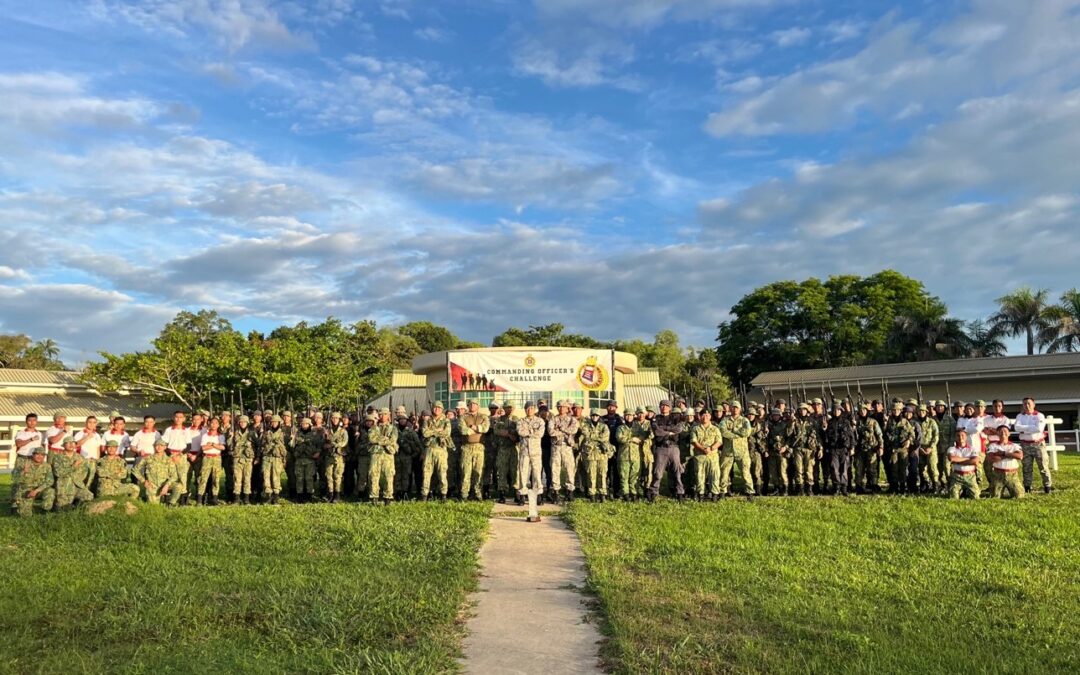 OFFICER CADET SCHOOL OF INTAKE 23 COMPLETES THE COMMANDING OFFICER’S CHALLENGE