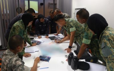 OFFICER CADETS OF INTAKE 23 BEGAN THEIR INDIVIDUAL MILITARY APPRECIATION PROCESS (IMAP) PACKAGE AND ORDERS DELIVERY