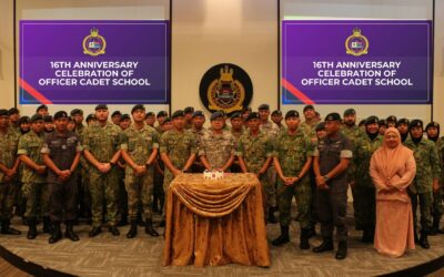 OFFICER CADET SCHOOL CELEBRATES 16TH ANNIVERSARY