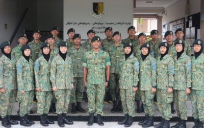 LAND FORCE OFFICER CADET OF INTAKE 23 VISITS CHEMICAL, BIOLOGICAL, RADIOLOGICAL, AND EXPLOSIVES (CBRE)