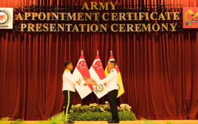 OFFICER CADET MUHAMMAD AFIQ HASIF BIN ABD SALAM COMPLETED SINGAPORE ARMED FORCES TRAINING INSTITUTE (SAFTI)