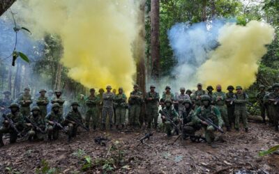 EXERCISE JUNGLE VICTORY FOR LAND FORCE OFFICER CADETS OF INTAKE 23