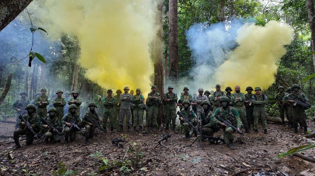 EXERCISE JUNGLE VICTORY FOR LAND FORCE OFFICER CADETS OF INTAKE 23