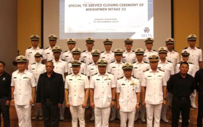 MIDSHIPMEN OF INTAKE 23 HELD A CLOSING CEREMONY EVENT TO MARK THEIR END OF SPECIAL TO SERVICE TERM