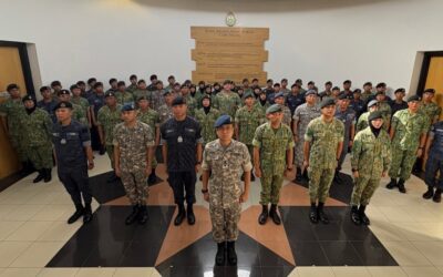 OFFICER CADET INTAKE 23 RANK APPOINTMENT CEREMONY