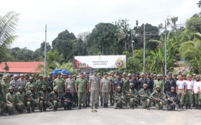 INTAKE 23 OFFICER CADET SCHOOL VALIANTLY TAKE ON THE 42 KM COMMANDERS CHALLENGE