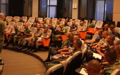 INTAKE 23 OFFICER CADET ATTENDS LECTURE ON DEFENCE INSTRUCTIONAL TECHNIQUES