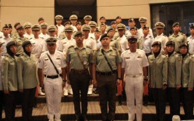 ARMED FORCES SERGEANT MAJOR LEADERSHIP TALK TO OFFICER CADETS OF INTAKE 23