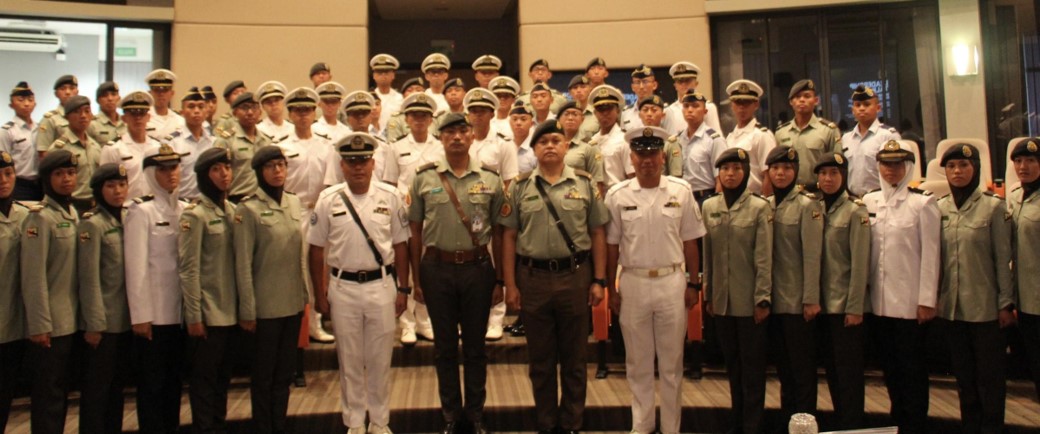 ARMED FORCES SERGEANT MAJOR LEADERSHIP TALK TO OFFICER CADETS OF INTAKE 23