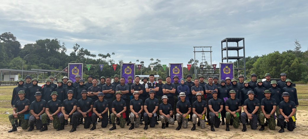 OFFICER CADETS OF INTAKE 23 COMPLETES ORIENTEERING COMPETITON