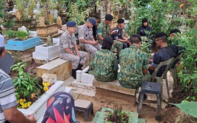 OCS DA RBAF CONDUCTS CEMETERY VISIT AND CLEANING CAMPAIGN IN CONJUNCTION OF RAMADAN 1446H