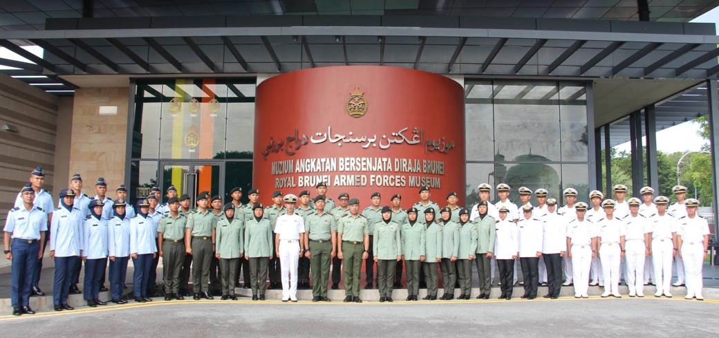 OFFICER CADETS OF INTAKE 24 VISIT THE ROYAL BRUNEI ARMED FORCES MUSEUM