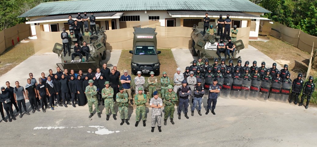 EXERCISE GROUND CONTROL FOR OFFICER CADET INTAKE 24