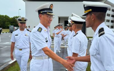 PEOPLE’S LIBERATION ARMY NAVY OFFICER CADETS VISIT OFFICER CADET SCHOOL, DA RBAF