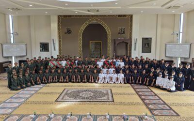 OFFICER CADETS OF INTAKE 25 CELEBRATE THE COMPLETION OF THE GENERIC TERM WITH KHATAM AL-QURAN